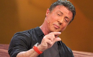 Sylvester Stallone dans l'émission allemande "Wetten, das..." le 6 octobre 2013