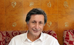 Patrick de Carolis au festival La Forêt des livres, à Chanceau-près-Loche (Indre-et-Loire), le 28 août 2011.