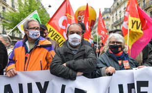 Le rassemblement du 1er mai 2021 à Paris (illustration).