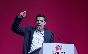 Alexis Tsipras, leader de Syriza, le 3 janvier 2015.