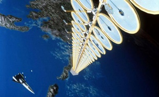 Une tour solaire imaginée par la Nasa