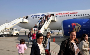 Un avion de la compagnie Egypt Air, en mars 2010.