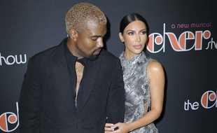Kim Kardashian et Kanye West.