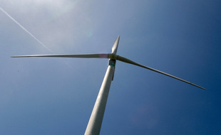 Une éolienne (illustration)