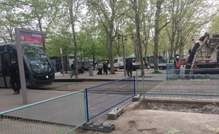 Des travaux vont perturber la ligne C du tram notamment place des Quinconces