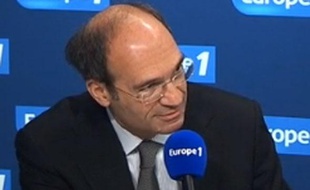 L'ex-ministre du Travail Eric Woerth le 14 décembre 2010 sur Europe 1.