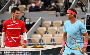 Djokovic et Nadal lors de la finale 2020 de Roland-Garros.
