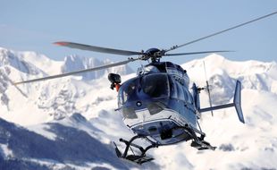 Un hélicoptère du PGHM dans les Pyrénées. Illustration.
