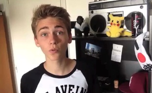 Martin, 15 ans, du lycée de Flandres à Hazebrouck, participe au Goncourt des Lycéens