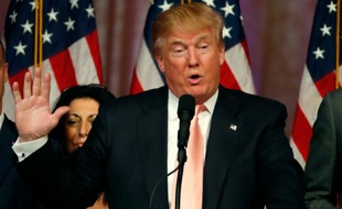 Le candidat du parti Républicain à l'élection présidentielle Donald Trump en Floride le 15 mars 2016