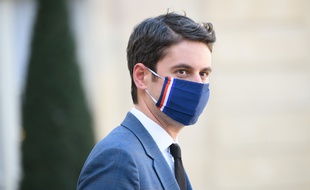 Gabriel Attal à l'Elysée, le 24 février.
