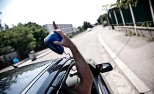 Des policiers de la Brigade Anti-Criminalité (BAC) lors d'une intervention
