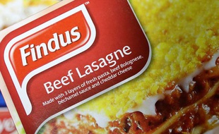 Des lasagnes surgelées de marque Findus.