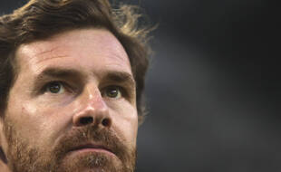 André Villas-Boas sur le banc de l'OM, le 25 janvier 2001.