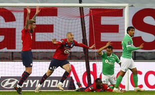 Les Lillois n'ont pas trouvé la faille face à Saint-Etienne