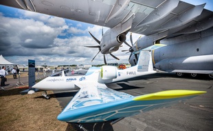 L'avion électrique e-Fan d'Airbus.