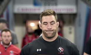Jamie Cudmore avec le Canada le 18 septembre 2015.