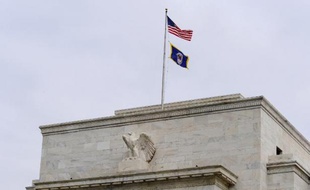 La façade du siège de la Réserve fédérale américaine à Washington, en 2008