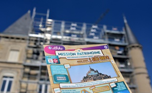 En achetant ce ticket de loto à 15 euros, vous reversez 1,5243 euros à la Fondation du patrimoine.