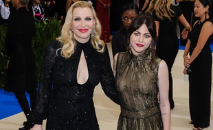La rockeuse Courtney Love et sa fille Frances Bean Cobain
