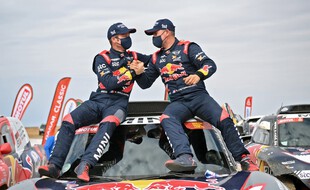 Stéphane Peterhansel, roi incontesté du Dakar, le 15 janvier 2021.