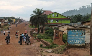 La localité de Beni, dans l'est de la RDC, le 20 octobre 2014