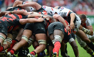 le pack des avants toulousains était plus fort que celui de Toulon lors de la finale du Top 14 jouée au Stade de France le 9 juin 2012.