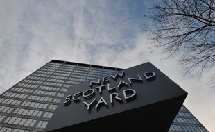 Les locaux de la police métropolitaine à Londres.