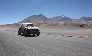Les concurrents du Dakar ont traversé la Cordillères des Andes, le 7 janvier 2015, passant par un point culminant à 4.750 mètres d'altitude.