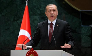 Le président turc Recep Tayyip Erdogan, à Ankara le 10 mai 2016