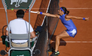 Caroline Garcia a remporté le duel franco-français face à Alizé Cornet.