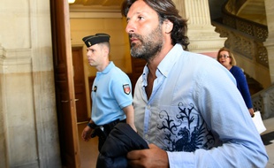 Arnaud Mimran à son arrivée au palais de justice le 7 juillet 2016 à Paris