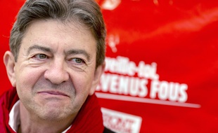 Jean-Luc Mélenchon, au Parc de la Courneuve lors de la Fête de l'Humanité, le 13 septembre 2014.