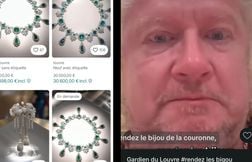 Sur Vinted vous pouvez retrouver les bijoux volés au Louvre