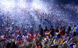 Lors de l'Eurovision 2014 à Copenhague.