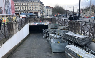 Le parking souterrain Commerce est fermé depuis le 1er février.