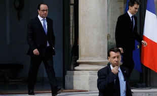 François Hollande quitte l'Elysée le 15 juillet 2016.