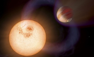 Deux exoplanètes découvertes par le téléscope Hubble.