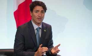 Le Premier ministre canadien Justin Trudeau, lors d'un sommet sur le nucléaire à Washington le 1er avril 2016