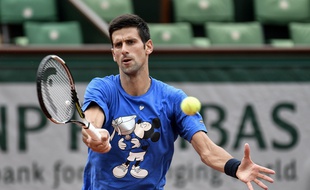 Novak Djokovic à Roland-Garros, le 20 mai 2016.