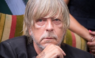 Le chanteur Renaud en 2016, à Chanceaux-près-Loches