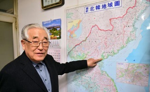 Shim Goo-Seob, président de l'association des familles divisées par la guerre de Corée, à Séoul le 29 octobre 2015