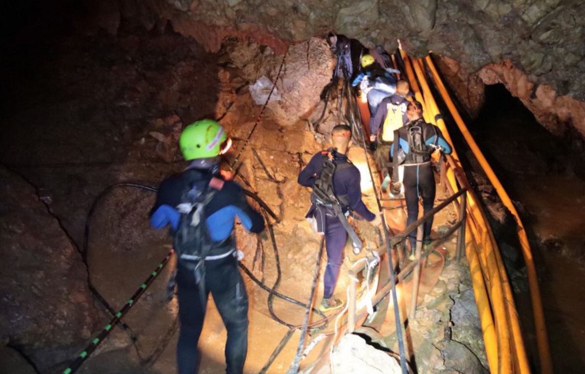 VIDEO. Thaïlande: Les treize rescapés de la grotte ont été évacués