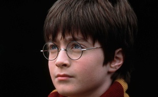 Daniel Radcliffe dans Harry Potter à l'école des sorciers.