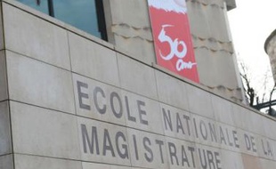 A l’Ecole nationale de la magistrature, en février 2008.