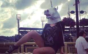 Capture d'écran du compte instagram de @lashoegal, une internaute pratiquant l'#unicorning, le 29 juillet 2013.