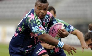 Le trois-quart centre du Stade Français, Mathieu Bastareaud