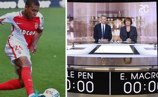 Le match Monaco-Juventus à lieu le même jour que le débat d'entre-deux-tours.