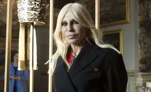 Donatella Versace le 26 février 2018