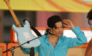 Prince au Bryant Park en 2006 pour l'émission Good Morning America